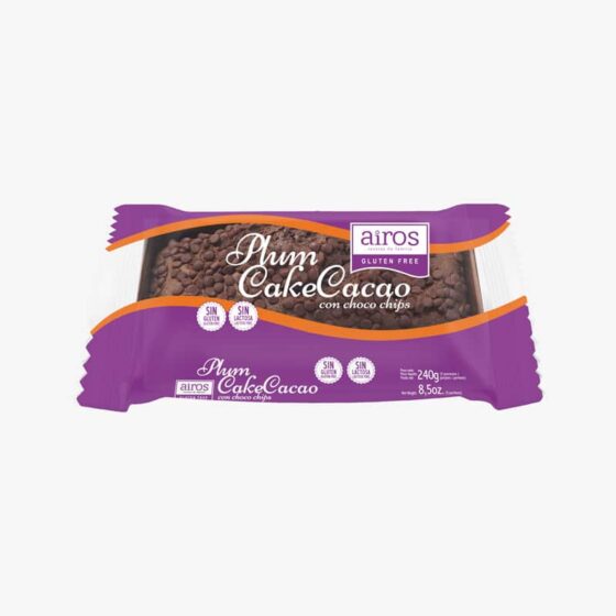 Plum Cake de Cacao con Choco Chips